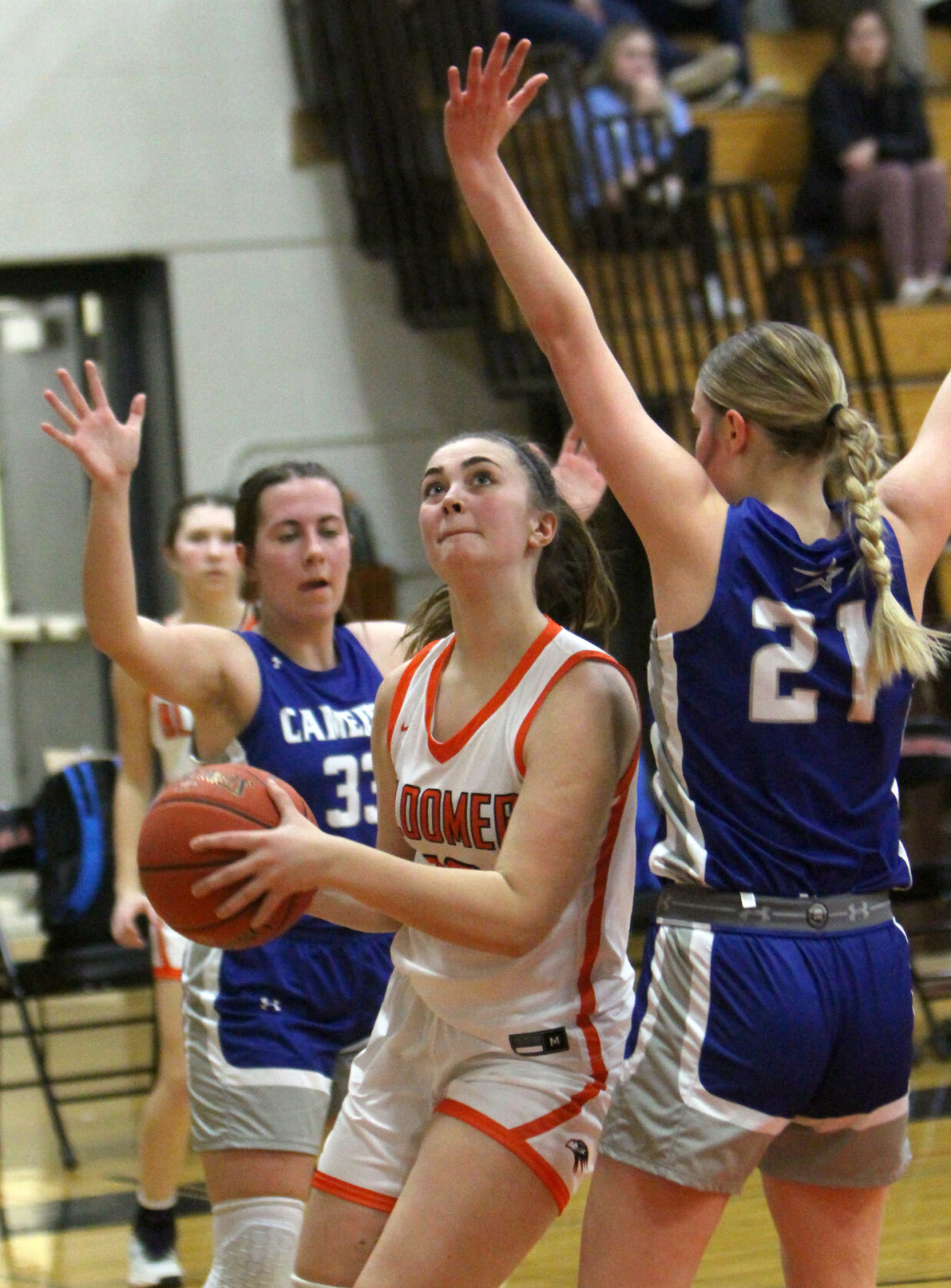 Cameron at Bloomer girls basketball 1-16-23